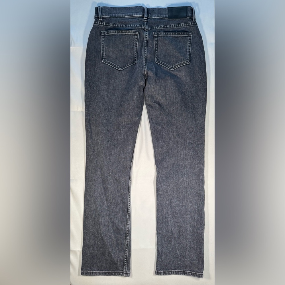 Lafayette 148 New York Dark Gray REEVE Straight Leg Jeans. Quiet luxury - Picture 4 of 6
